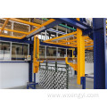 Storage station workpiece store of plating line